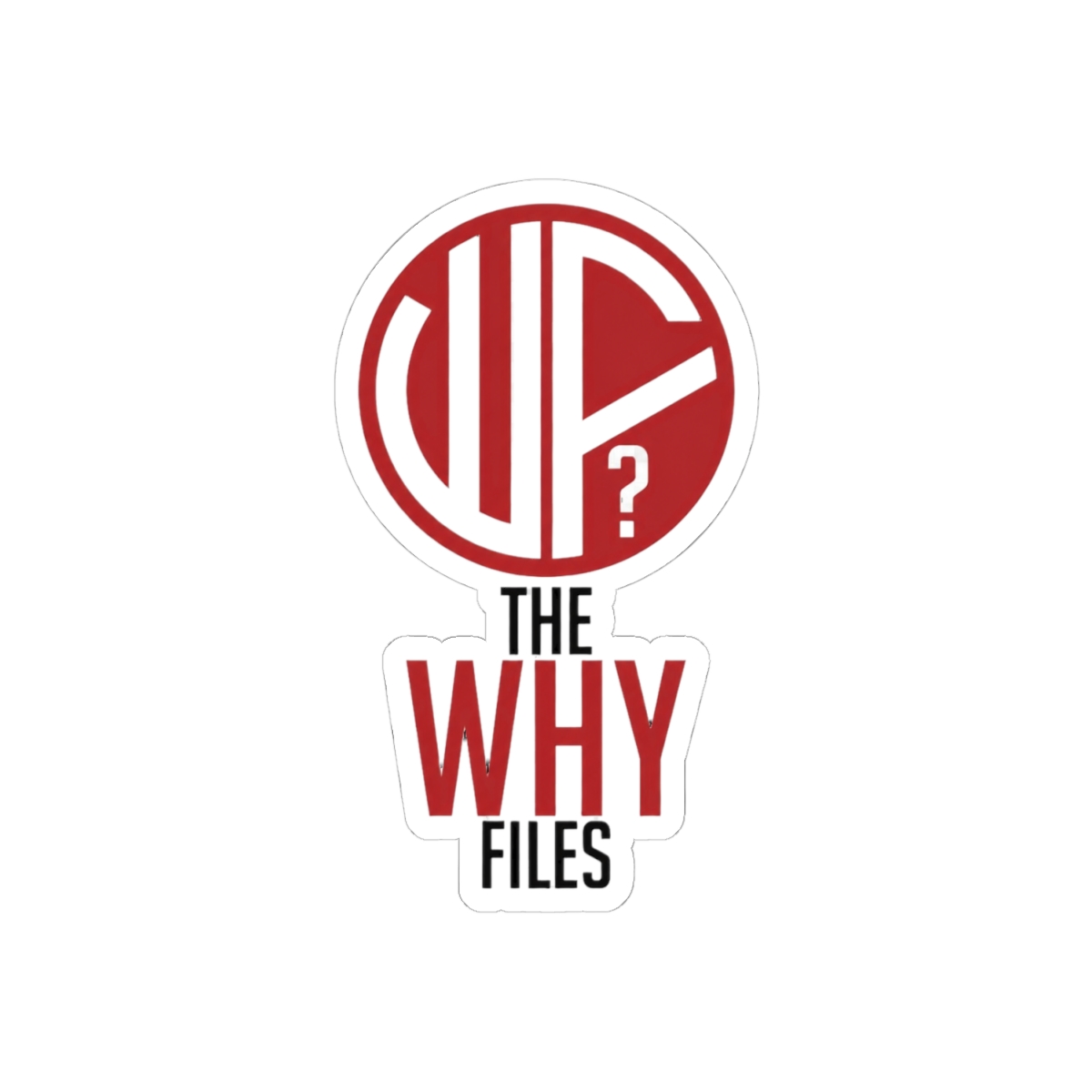 The Why Files2 WHITE - alternate angle 1, merchandise