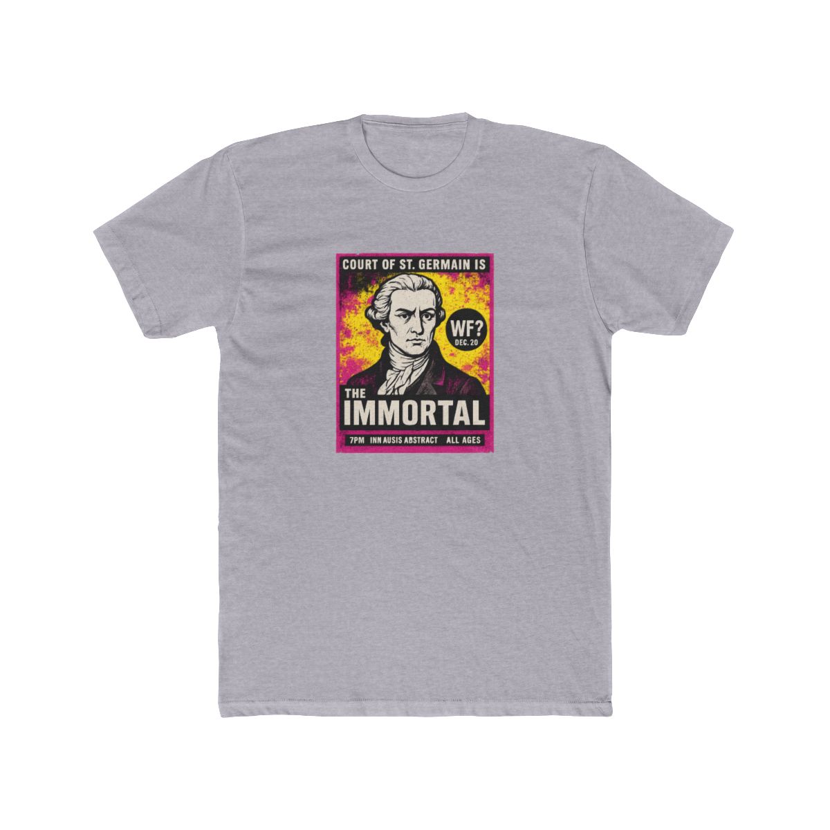 Count of St. Germain T Shirt - alternate angle 5, merchandise