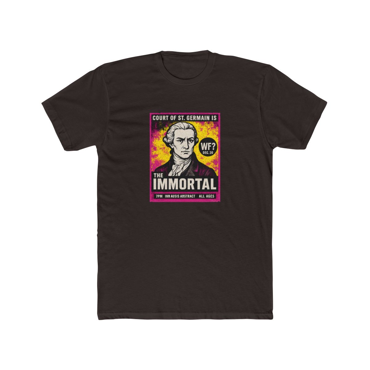 Count of St. Germain T Shirt - alternate angle 3, merchandise